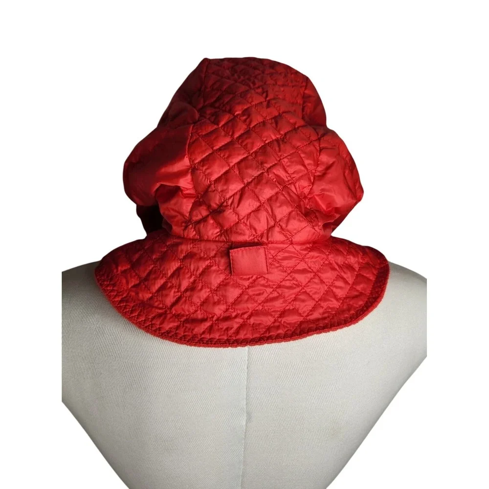 Lululemon Run Bundle Up Goose Down Fleece Removable Hood Love Red Replacement